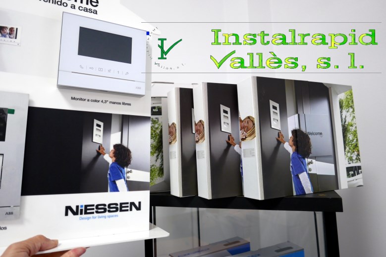 Instalrapid Vallès S.L.Mollet del Vallès, Barcelona, vídeo porteros digitales ABB Niessen Welcome, instaladores profesionales