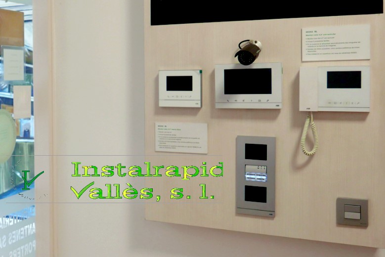 Instalrapid Vallès S.L.Mollet del Vallès, Barcelona, vídeo porteros digitales ABB Niessen, instalaciones profesionales en Barcelona antenas